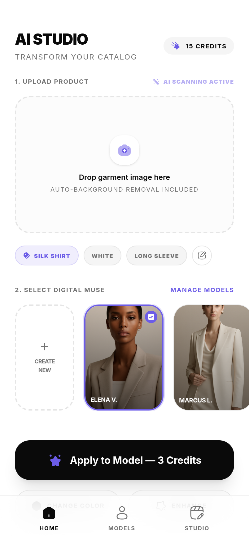 Upload the product — CatWalq